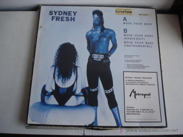 Discos de vinilo: Sydney Fresh     Move Your Body - Foto 2