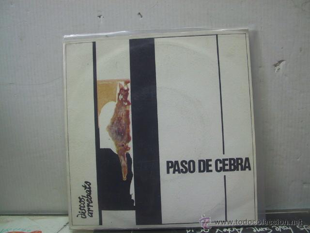 Disques de vinyle: PASO DE CEBRA - NOCHE GRIS + 2 - DISCOS ARREBATO 1982