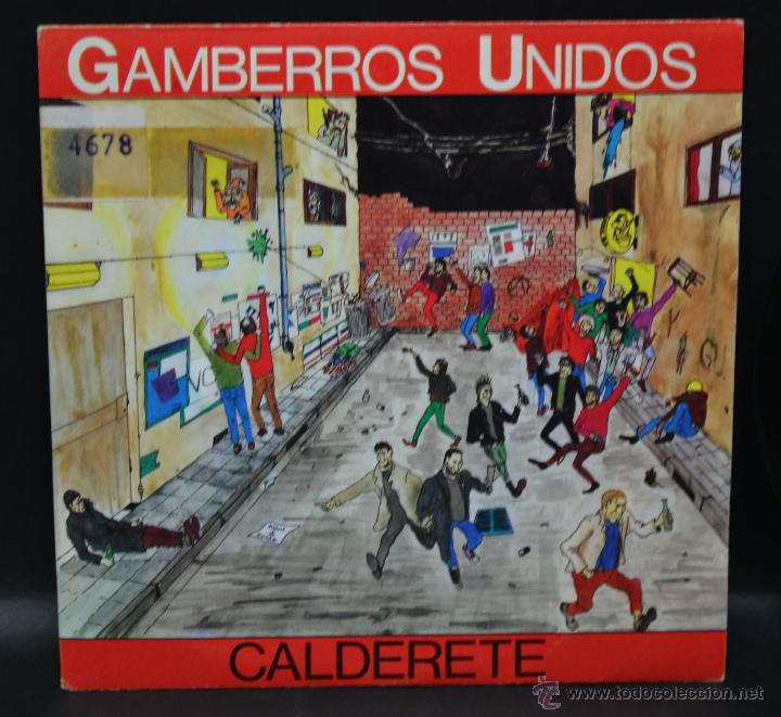 Discos de vinilo: Vinilo   GAMBERROS UNIDOS - CALDERETE - Foto 1