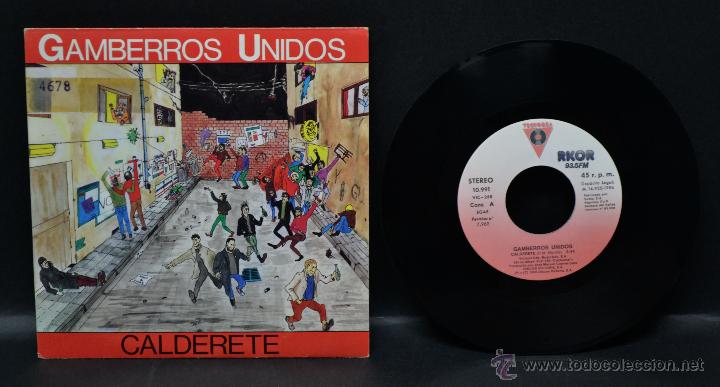 Discos de vinilo: Vinilo   GAMBERROS UNIDOS - CALDERETE - Foto 2
