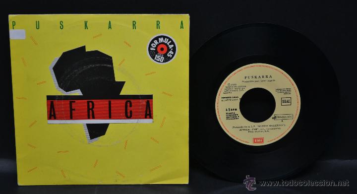 Discos de vinilo: Vinilo   -  PUSKARRA  -  AFRICA - Foto 2