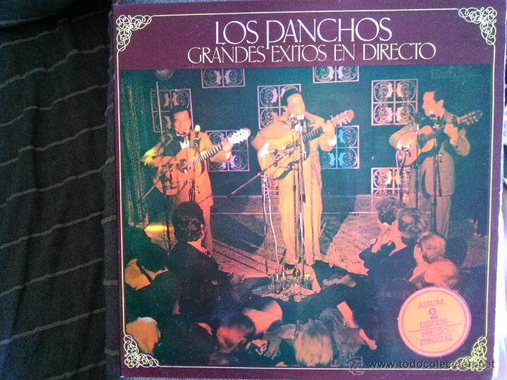 Discos de vinilo: 2 LP en directo de LOS PANCHOS grandes &eacute;xitos. - Foto 1