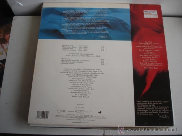 Discos de vinilo: LITO VITALE CUARTETO VIENTOSUR - Foto 2