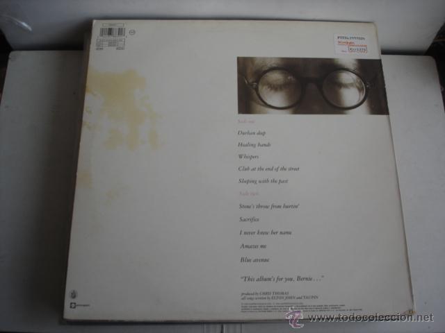 Discos de vinilo: Elton John     Sleeping With The Past - Foto 2