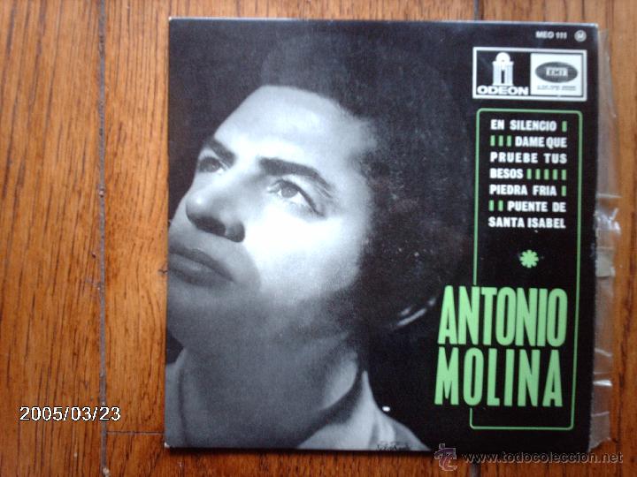 Discos de vinilo: antonio molina  -  en silencio  +  3  - edici&oacute;n francesa - Foto 1