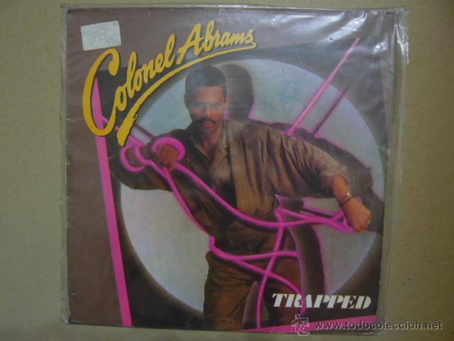 Discos de vinilo: CORONEL  ABRAMS. TRAPPED ( 12 VERSION). MCA RECORDS 8896 ESPA&Ntilde;A 1985 - Foto 1