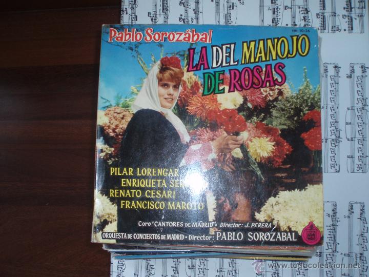 Discos de vinilo: pablo soroz&agrave;bal- la del manojo de rosas - Foto 1