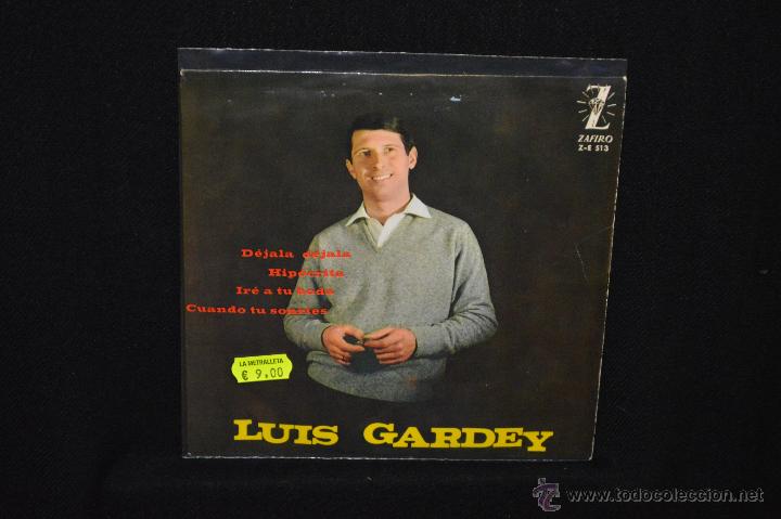 Discos de vinilo: LUIS GARDEY - DEJALA DEJALA +3 - EP - Foto 1