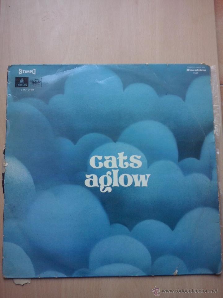 Discos de vinilo: cats - aglow - 1972 odeon discolibro - Foto 1