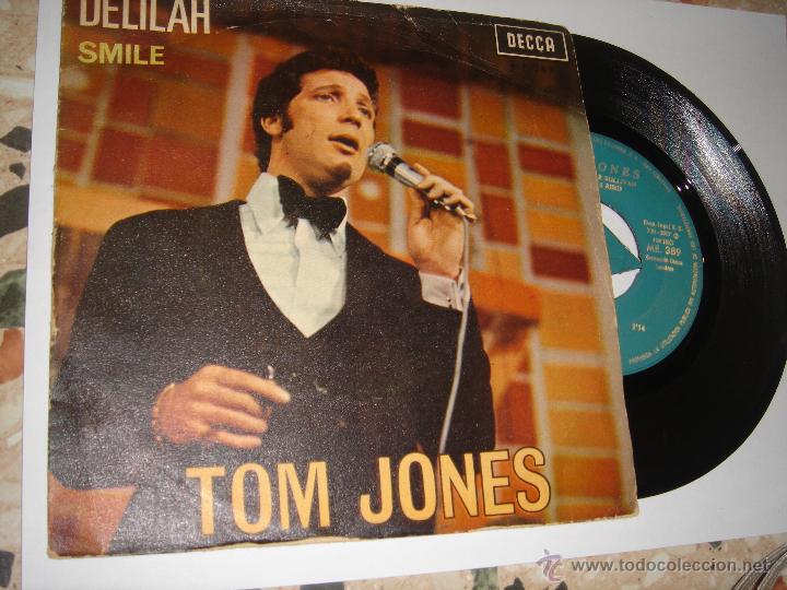 Discos de vinilo: TOM JONES DELILAH SMILE - Foto 1