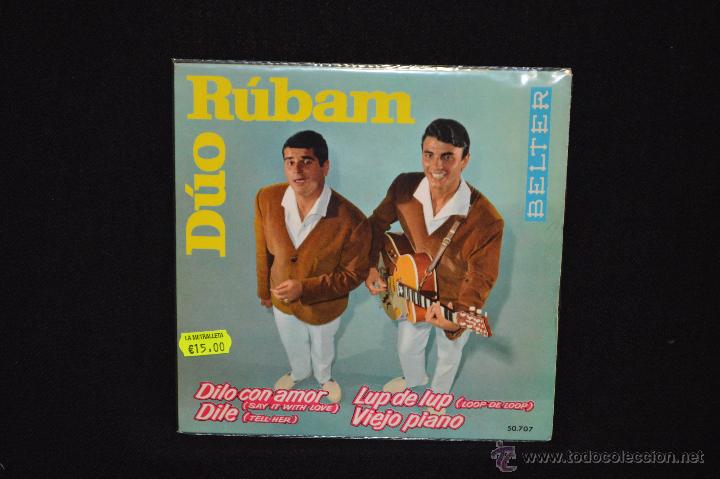 Discos de vinilo: DUO RUBAM - DILO CON AMOR +3 -EP - Foto 1