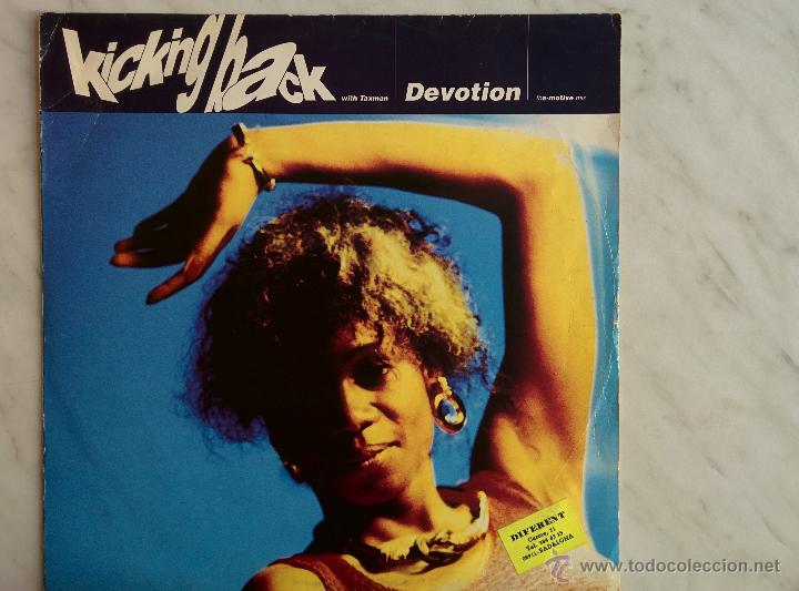 Discos de vinilo: KICKING BACK WITH TAXMAN. DEVOTION. 1990. MAXI 45. UK - Foto 1