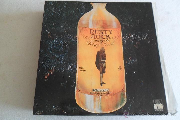 Discos de vinilo: RUSTY ROCK - WHISKY DAVID 1974 - Foto 1