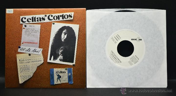 Discos de vinilo: Pack de 2 singles - CELTAS CORTOS - Foto 2