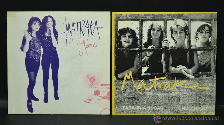 Discos de vinilo: Pack de 2 singles -  M A T R A K A - Foto 1