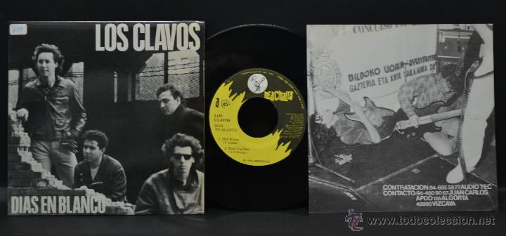 Discos de vinilo: Vinilo  -  LOS CLAVOS  -  DIAS EN BLANCO - Foto 1