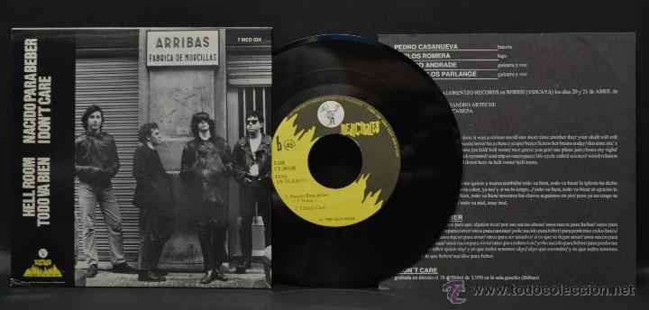 Discos de vinilo: Vinilo  -  LOS CLAVOS  -  DIAS EN BLANCO - Foto 3