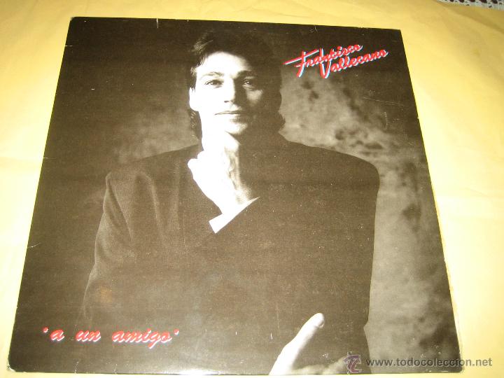 Discos de vinilo: FRANCISCO VALLECANO - CONTIENE LETRAS 1991 - Foto 1