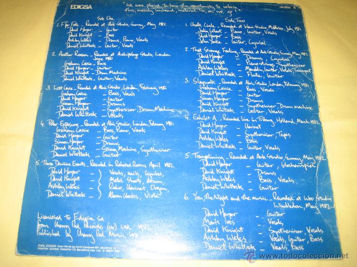 Discos de vinilo: FIVE OR SIX - ED. ESPA&Ntilde;OLA 1982 - MUSICA PROGRESIVA - Foto 2