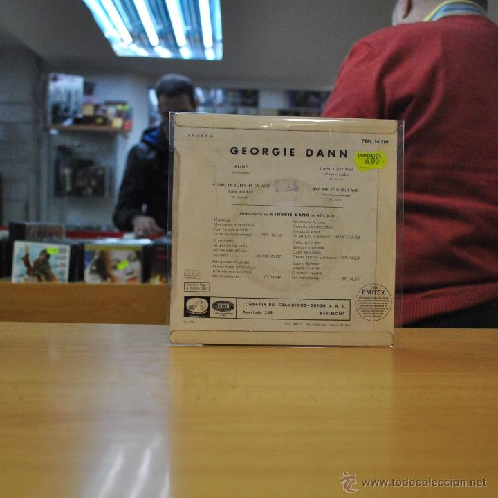 Discos de vinilo: GEORGIE DANN - ALINE - + 3 - EP - Foto 2