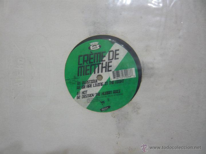 Discos de vinilo: CREME DE MENTHE. PLASTIQUE. DISKO B. DB106. GERMANY 2002 - Foto 1