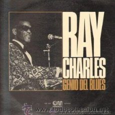 Discos de vinilo: RAY CHARLES - GENIO DEL BLUES. Lote 46902910