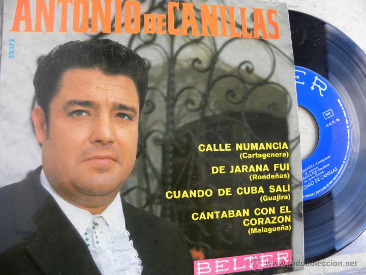 Discos de vinilo: ANTONIO CANILLAS -EP 1968 - Foto 1