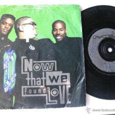 Discos de vinilo: HEAVY D & THE BOYZ. NOW THAT WE FOUND LOVE/NOW THAT WE FOUND LOVE(INSTRUMENTAL) 1991 MCA MCS 1550