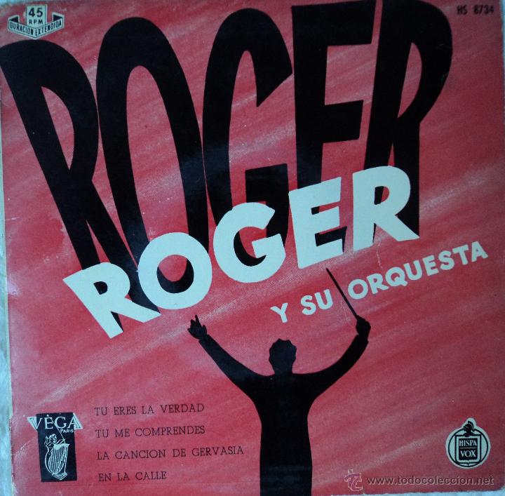 Discos de vinilo: Roger Roger y Orquesta - Tu eres la verdad - Edici&oacute;n de Espa&ntilde;a - Foto 1