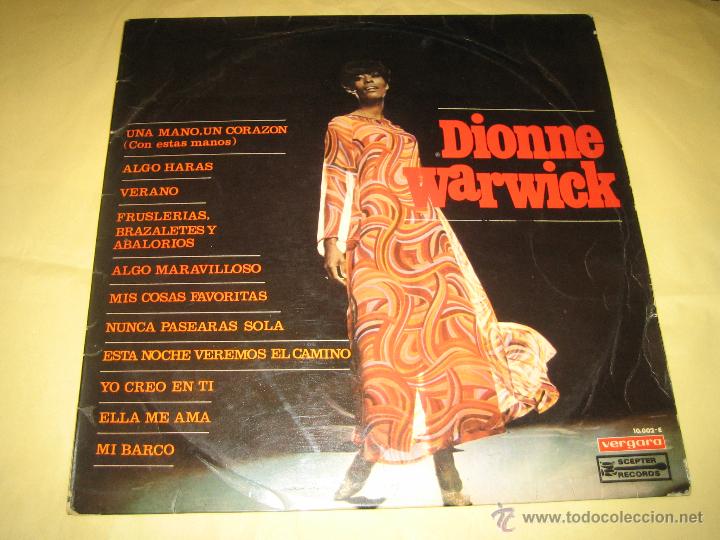 Discos de vinilo: DIONNE WARWICK - ED. SPAIN 1967 - Foto 1