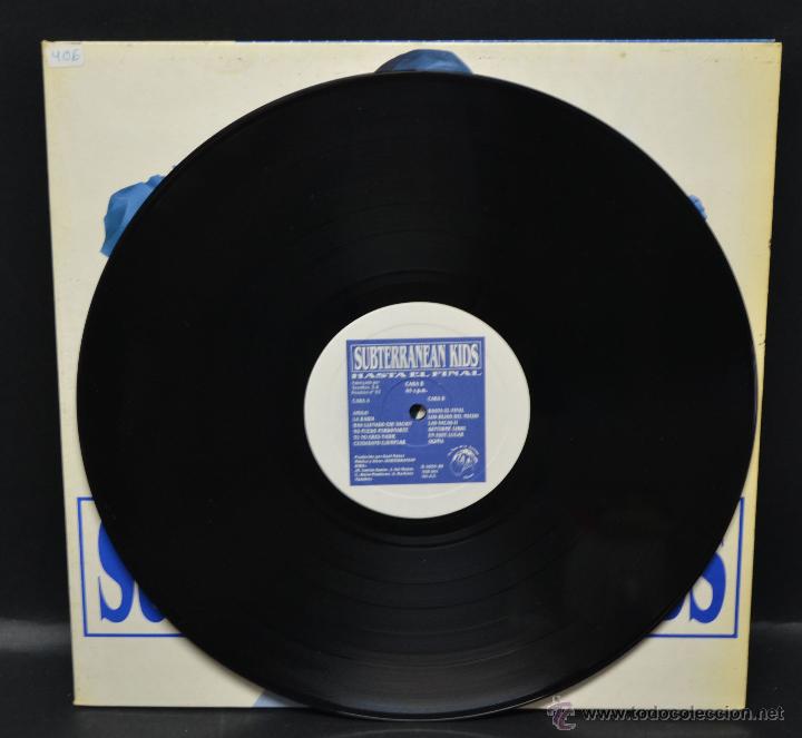 Discos de vinilo: Vinilo SUBTERRANEAN KIDS - HASTA EL FINAL - Foto 5