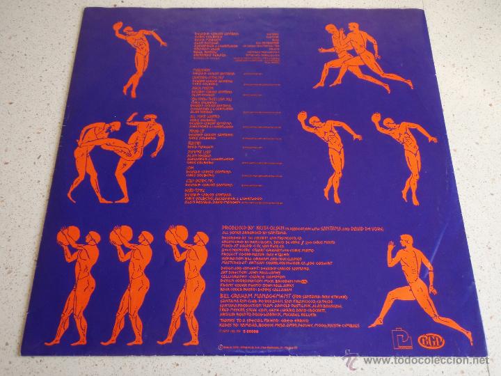 Discos de vinilo: Santana &lrm;&ndash; Marathon Spain,1979 CBS - Foto 3
