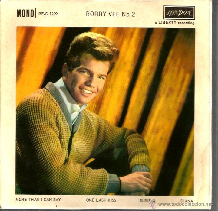 Discos de vinilo: EP BOBBY VEE : MORE THAN I CAN SAY + 3 - Foto 1