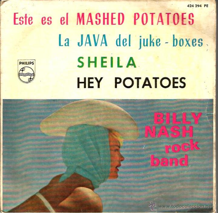 Discos de vinilo: EP BILLY NASH ROCK BAND : ESTE ES EL MASHED POTATOES - Foto 1