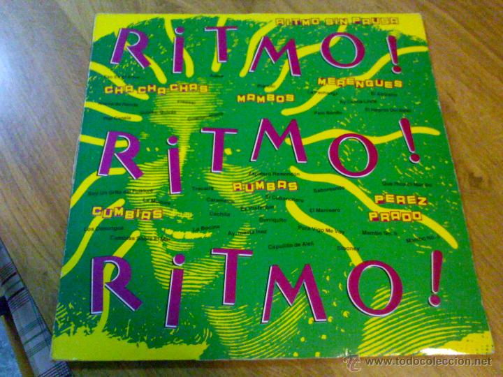 Discos de vinilo: RITMO RITMO RITMO HORACIO MALVICINO Y SU ORQUESTA. - Foto 1