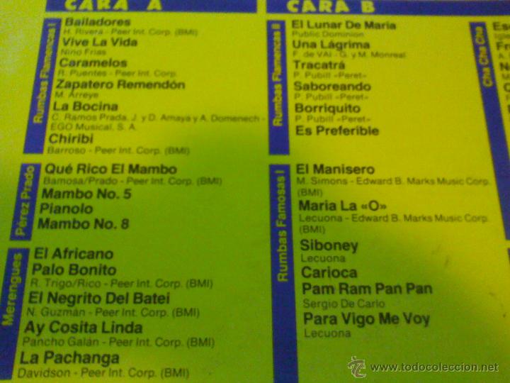 Discos de vinilo: RITMO RITMO RITMO HORACIO MALVICINO Y SU ORQUESTA. - Foto 2
