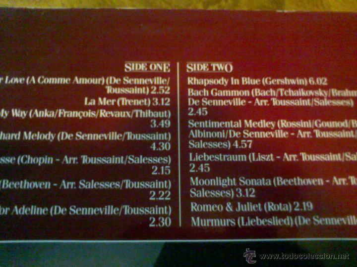 Discos de vinilo: RICHARD CLAYDERMAN. - Foto 2