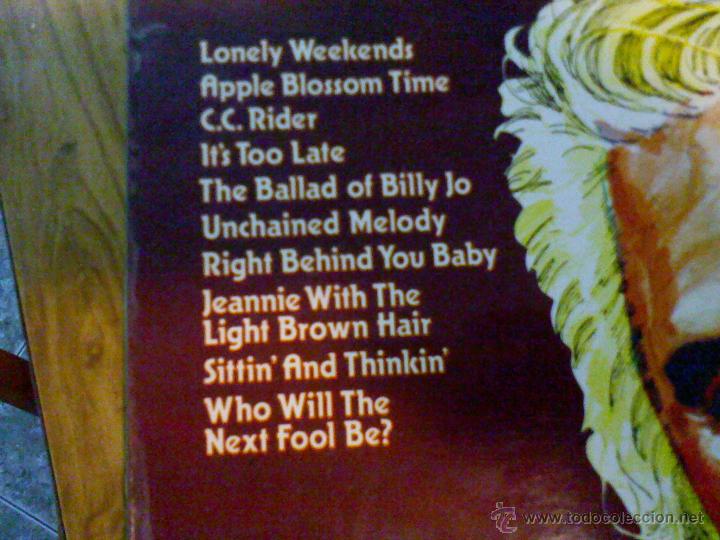 Discos de vinilo: CHARLIE RICH.  THE GREATEST. - Foto 2