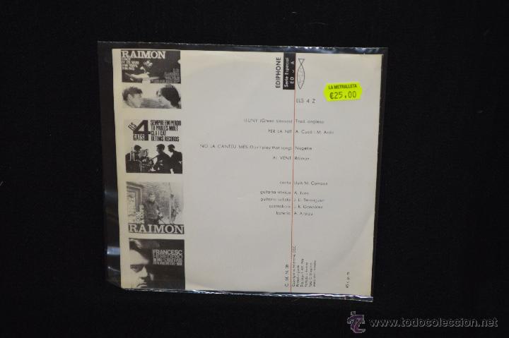 Discos de vinilo: ELS 4 Z - LLUNY +3 - EP - Foto 2
