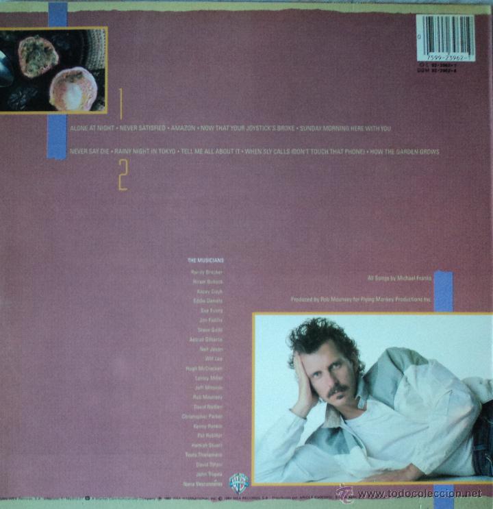 Discos de vinilo: Michael Franks - Passion Fruit - Edici&oacute;n de 1984 de Espa&ntilde;a - Foto 2