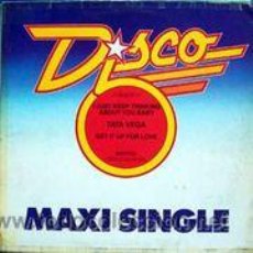 Discos de vinilo: TATA VEGA - I JUST KEEP THINKING ABOUT YOU BABY / GET IT UP FOR LOVE (MAXI)
