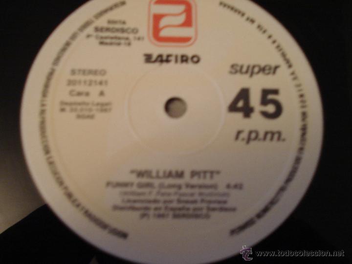Discos de vinilo: WILLIAM PITT - FUNNY GIRL - Foto 3