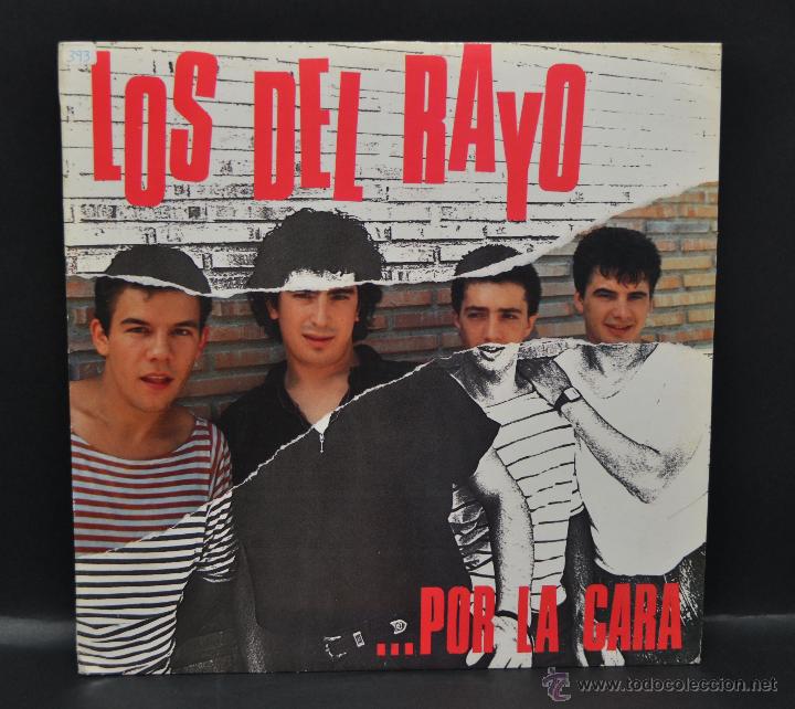 Discos de vinilo: Vinilo  LOS DEL RAYO   ...POR LA CARA - Foto 1