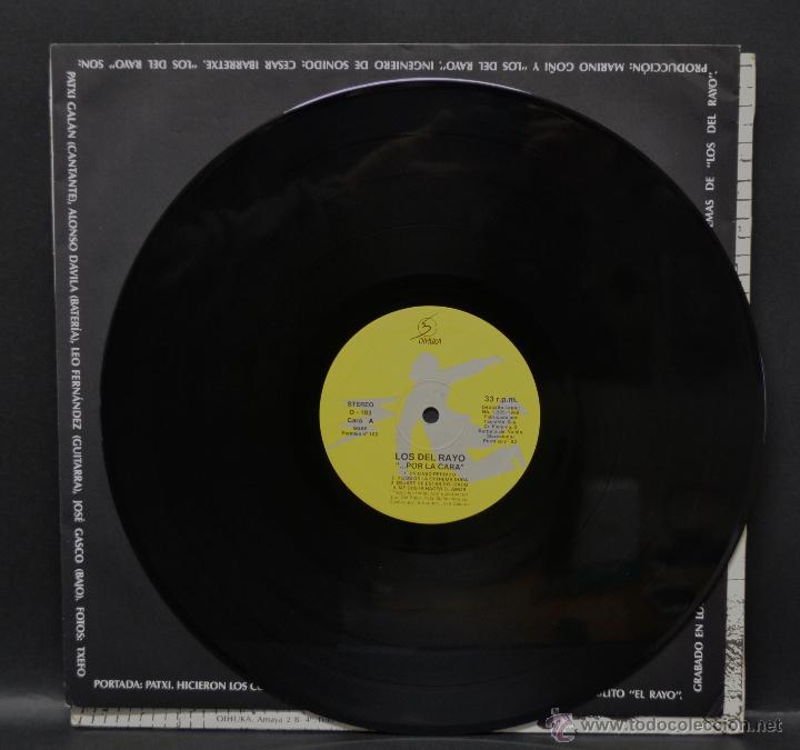 Discos de vinilo: Vinilo  LOS DEL RAYO   ...POR LA CARA - Foto 5