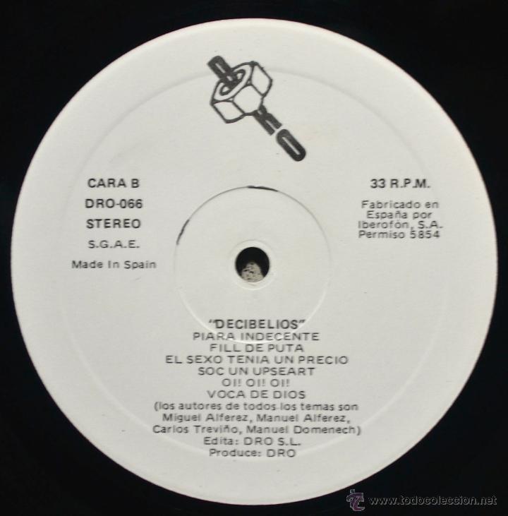 Discos de vinilo: ESPECIAL PACK de 4 discos - DECIBELIOS - Foto 7