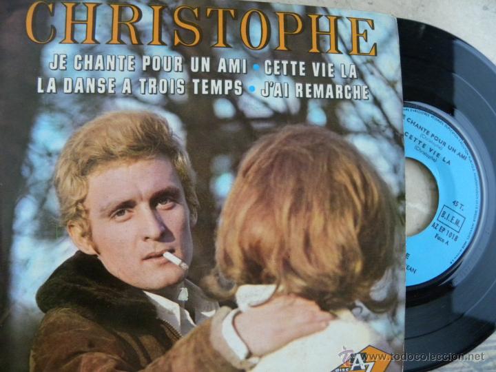 Discos de vinilo: CHRISTOPHE -EP -EDIC. FRANCESA - Foto 1
