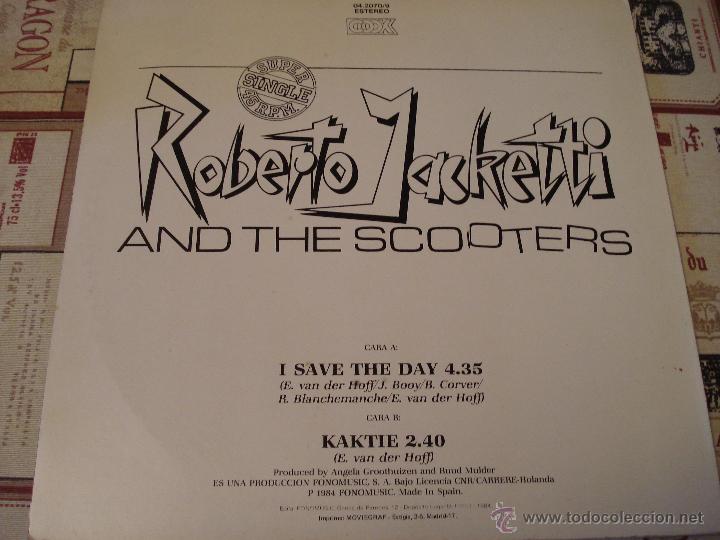 Discos de vinilo: ROBERTO JACKETTI AND THE SCOOTERS - Foto 3