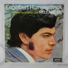 Discos de vinilo: DISCO LP VINILO - ENGELBERT HUMPERDINCK. RELEASE ME - DECCA RECORDS - ESPAÑA 1969