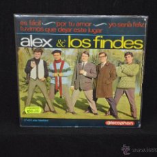 Discos de vinilo: ALEX Y LOS FINDES - ES FACIL +3 - EP. Lote 327125583