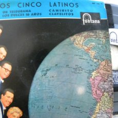 Discos de vinilo: LOS CINCO LATINOS -EP 1960. Lote 46991233